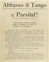 (FUTURISM.) Marinetti, Filippo Tommaso. Group of 11 manifestos by Marinetti